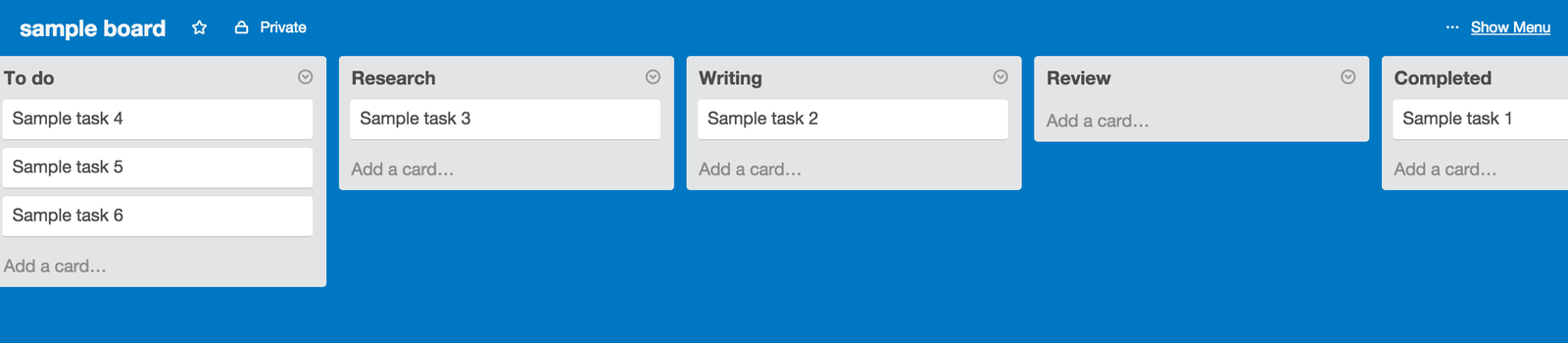 trello board