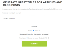 tweakyourbiz title generator