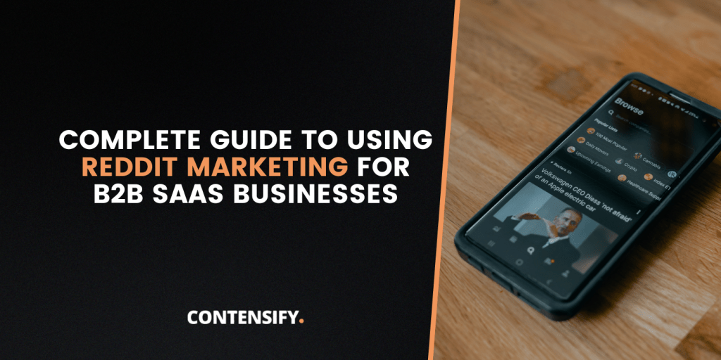 How to use reddit marketing for B2B businesses