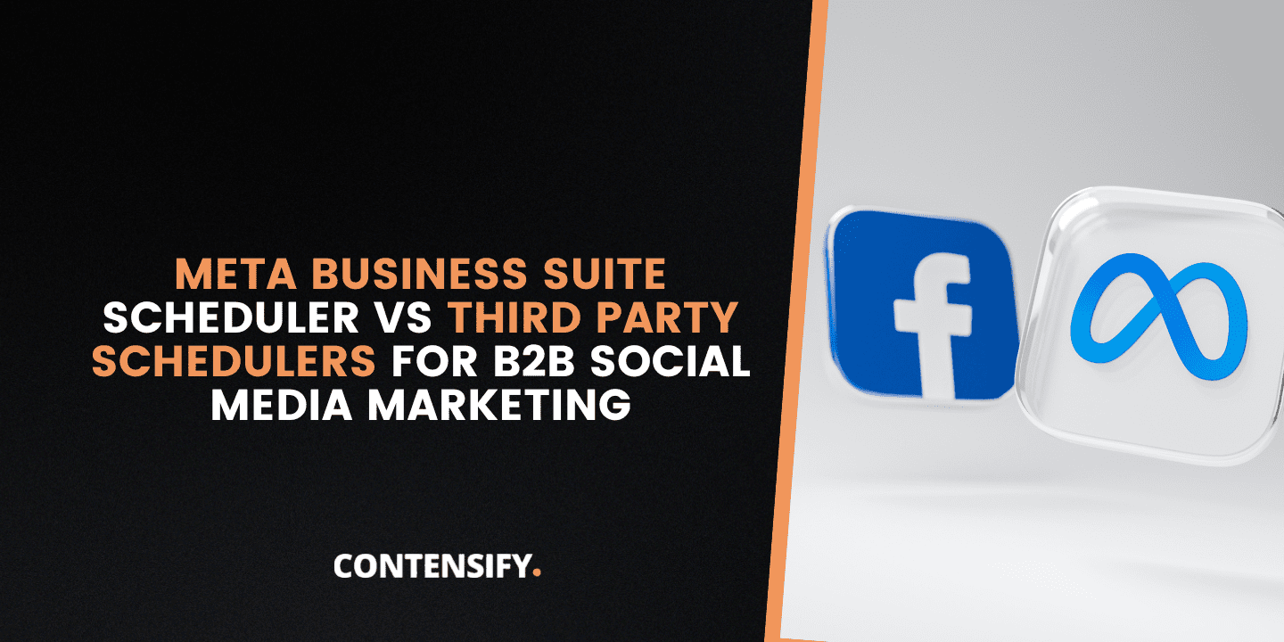 meta business suite scheduler vs third party schedulers