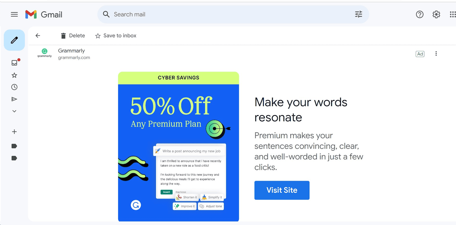 MoFu content in B2B SaaS- Emails