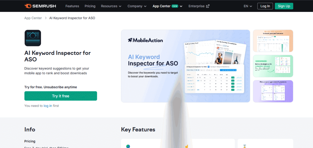AI Keyword Inspector for ASO