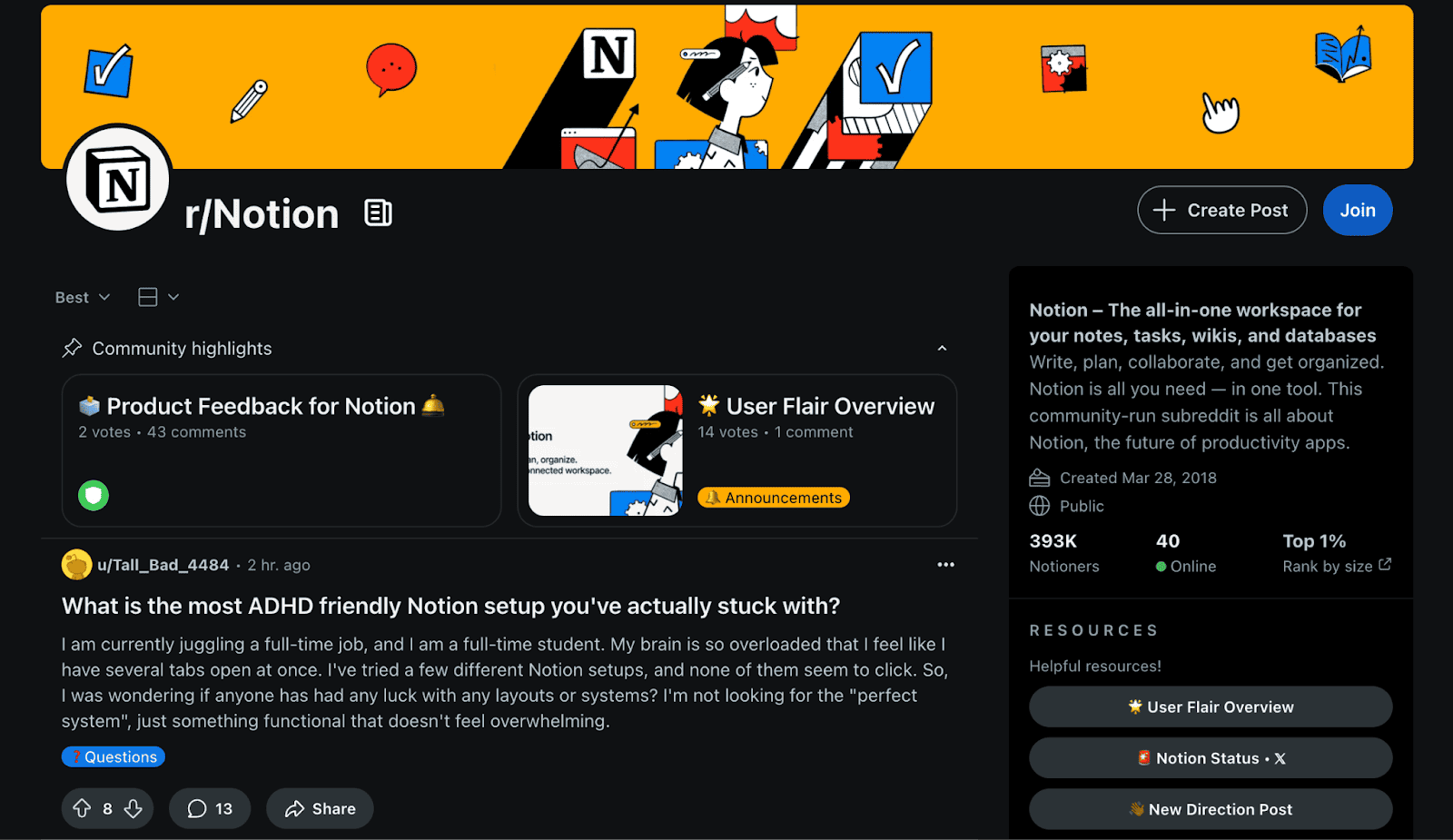 notion reddit marketing strategy