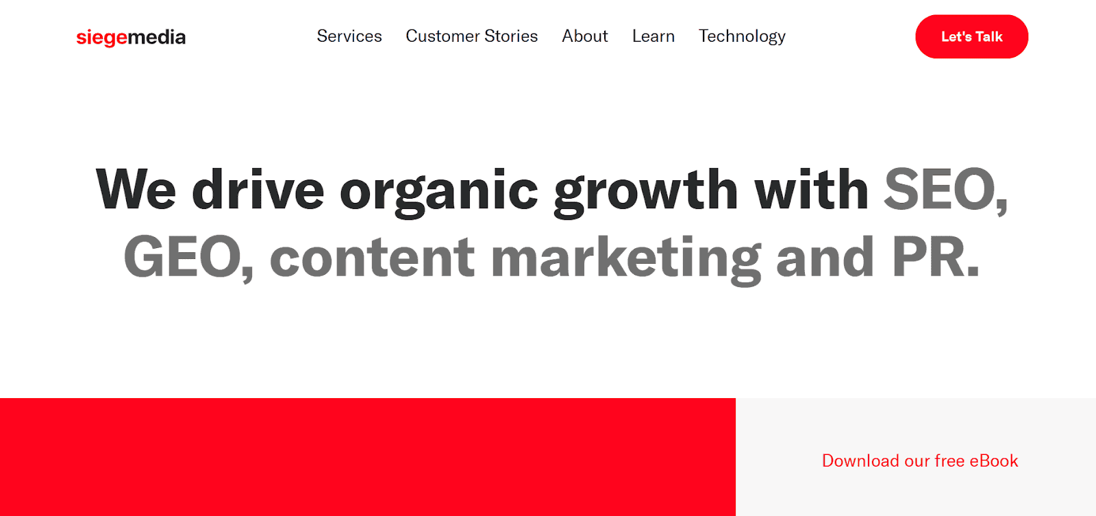 best seo agencies in europe - siege media 