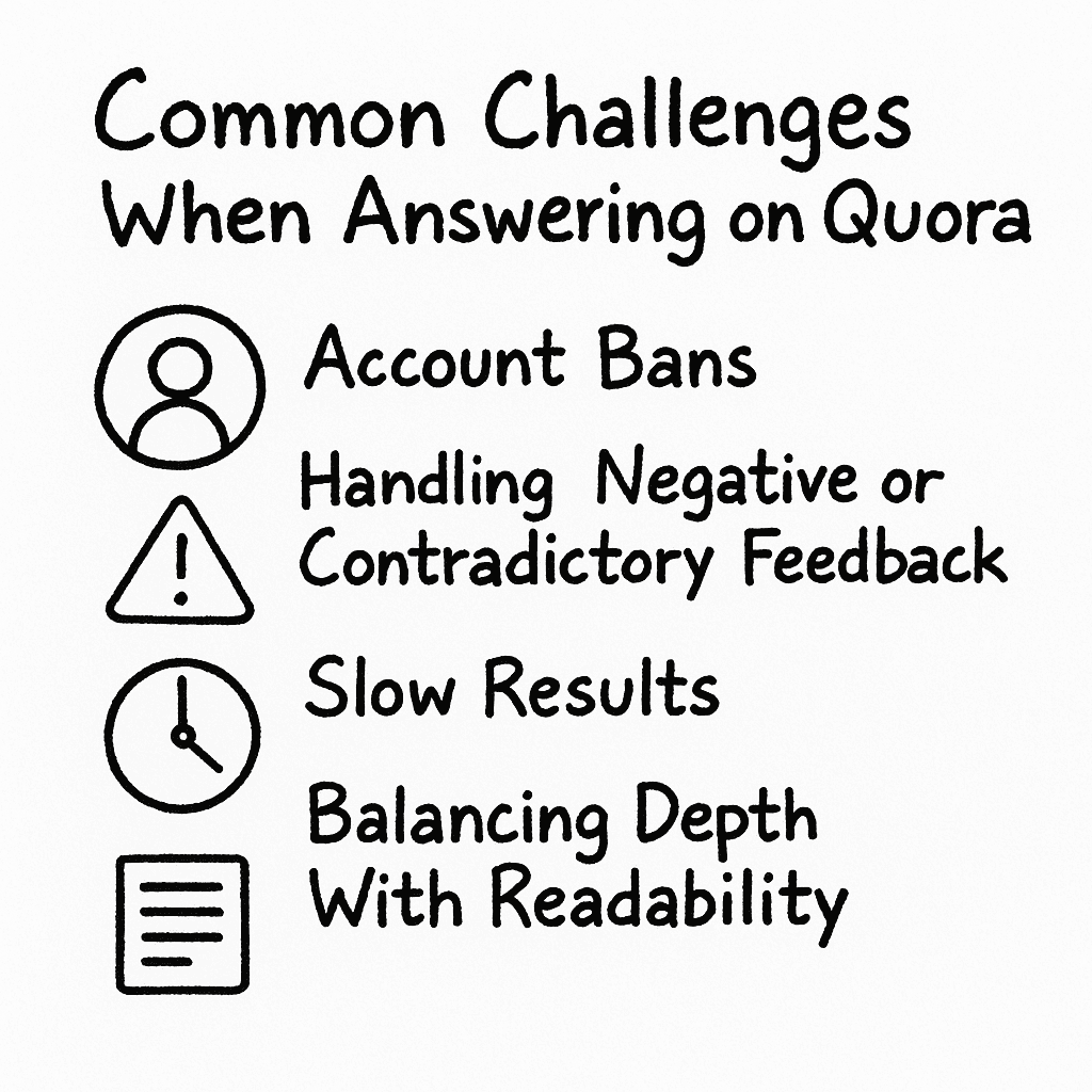 challenges in quora marketing for b2b saas