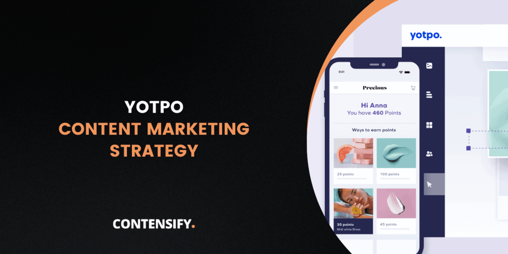 yotpo content marketing strategy for ecommerce saas