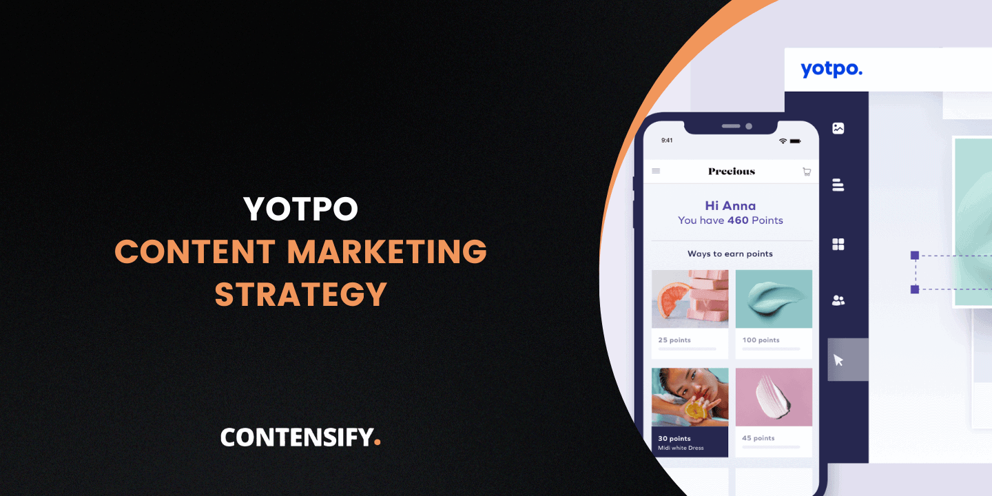 yotpo content marketing strategy for ecommerce saas