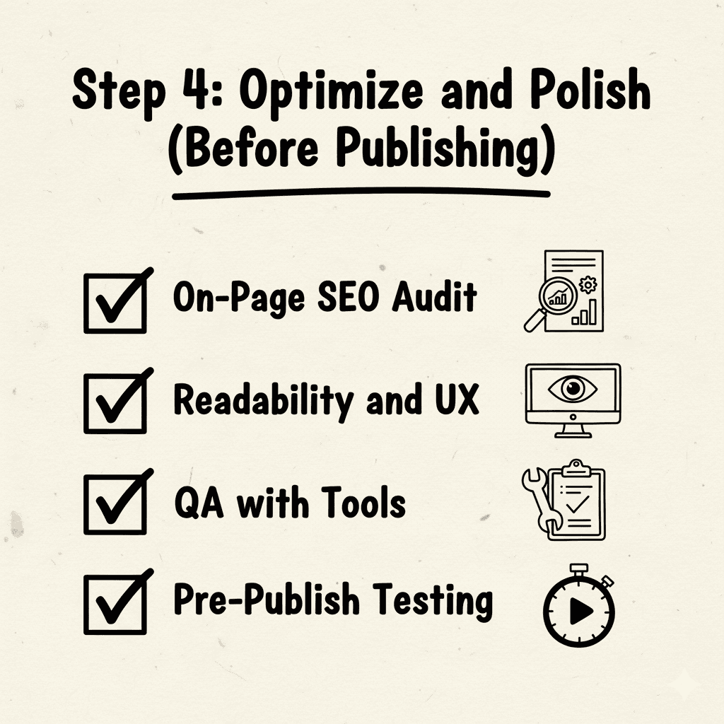 How to Write SEO Content - optimizing and publishing