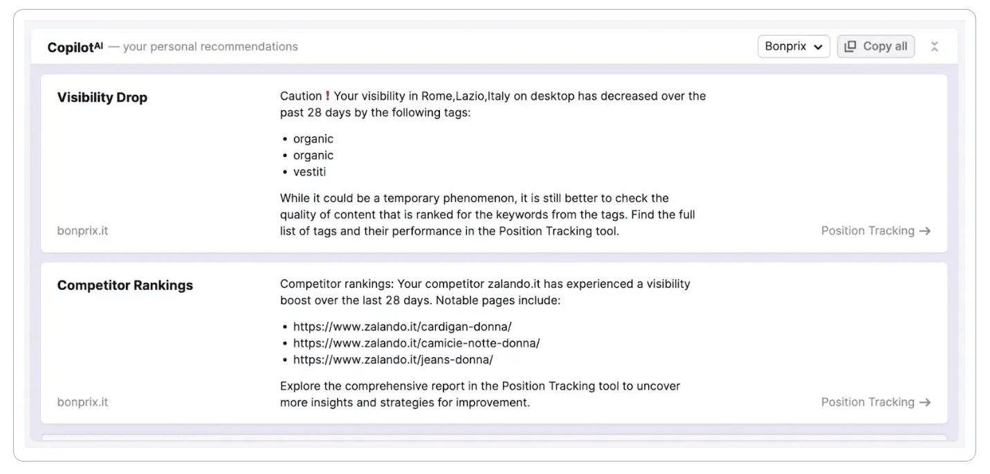 Semrush Copilot
