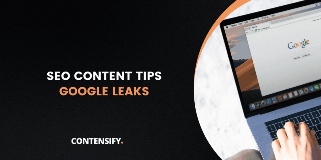 how to write seo content as per google leaks