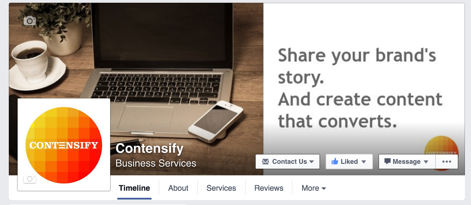 contensify page
